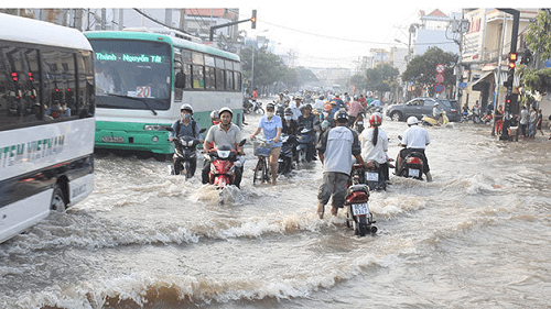 TIN CẢNH BÁO TRIỀU CƯỜNG VÙNG VEN BIỂN PHÍA ĐÔNG CỦA NAM BỘ