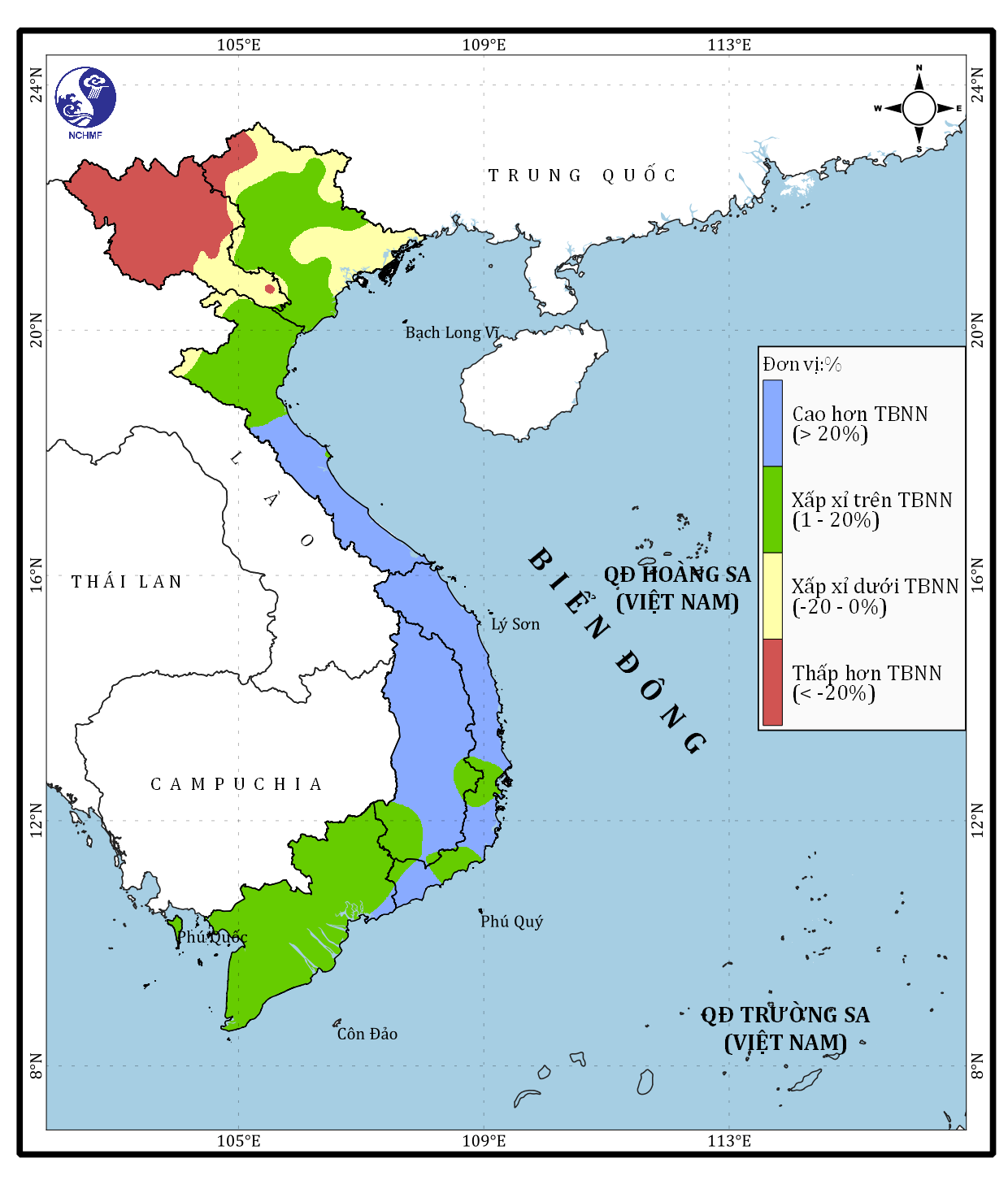 BẢN TIN DỰ BÁO KHÍ HẬU THỜI HẠN THÁNG TRÊN PHẠM VI TOÀN QUỐC (tháng 11/2025)