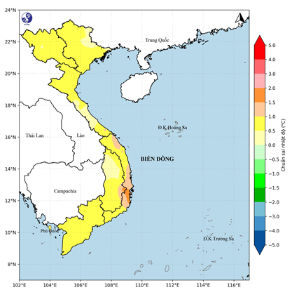 BẢN TIN DỰ BÁO KHÍ HẬU THỜI HẠN THÁNG TRÊN PHẠM VI TOÀN QUỐC (Thời kỳ từ 21/8-20/9/2026)