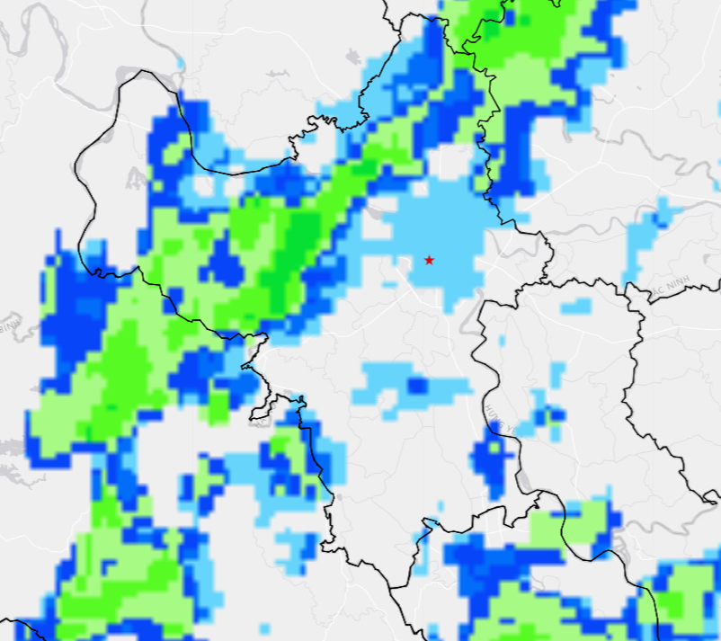 TIN CẢNH BÁO DÔNG, LỐC, SÉT, MƯA ĐÁ VÀ MƯA LỚN CỤC BỘ TRÊN PHẠM VI KHU VỰC NỘI THÀNH HÀ NỘI