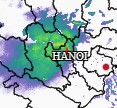 TIN CẢNH BÁO DÔNG, LỐC, SÉT, MƯA ĐÁ TRÊN KHU VỰC HÀ NỘI